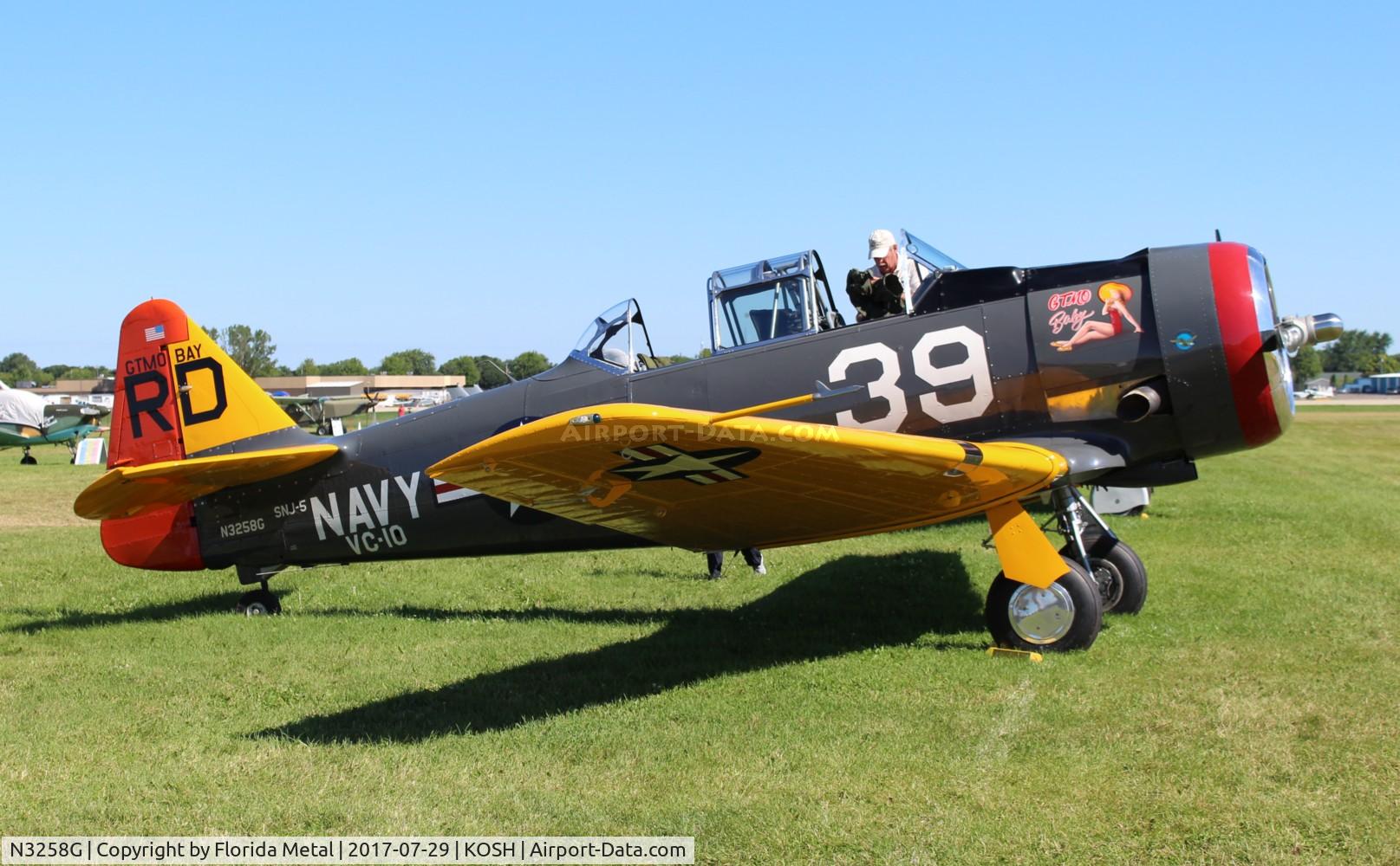 N3258G, North American AT-6D Texan C/N 43839, Texan