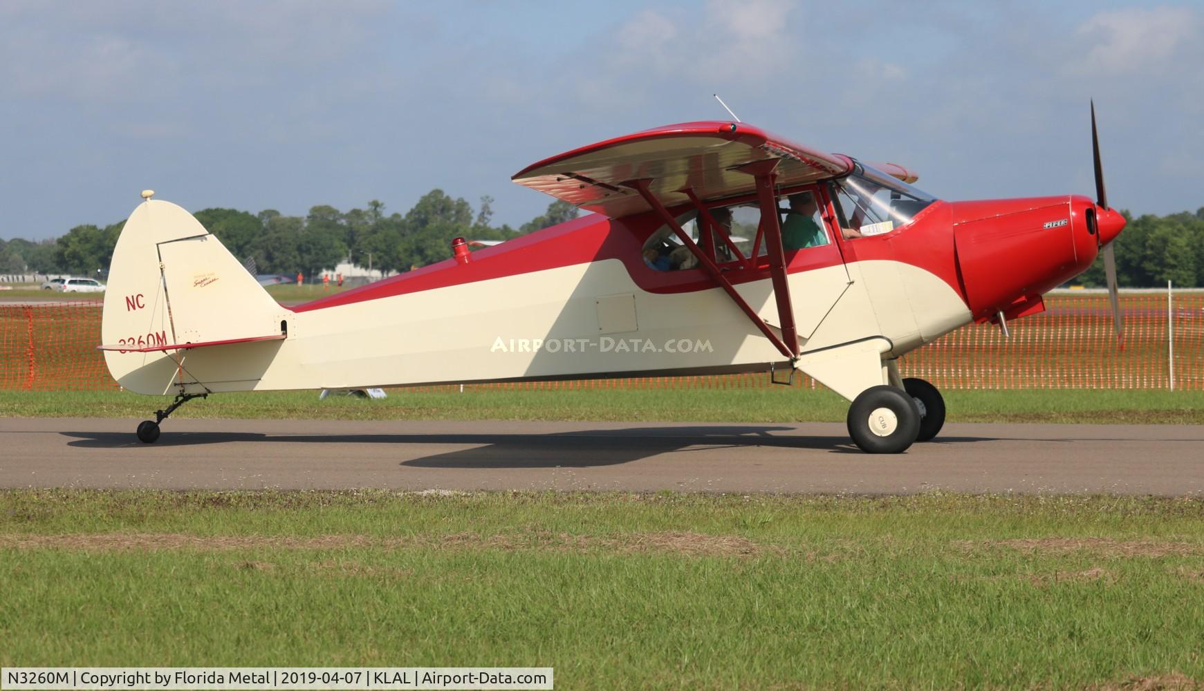 N3260M, 1947 Piper PA-12 Super Cruiser C/N 12-2124, PA-12