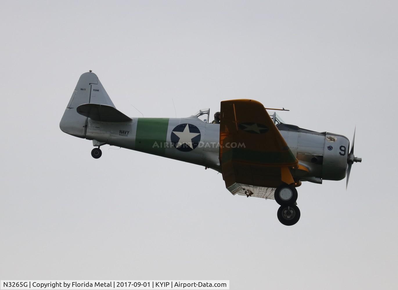 N3265G, North American SNJ-5 Texan Texan C/N 91049, SNJ-5
