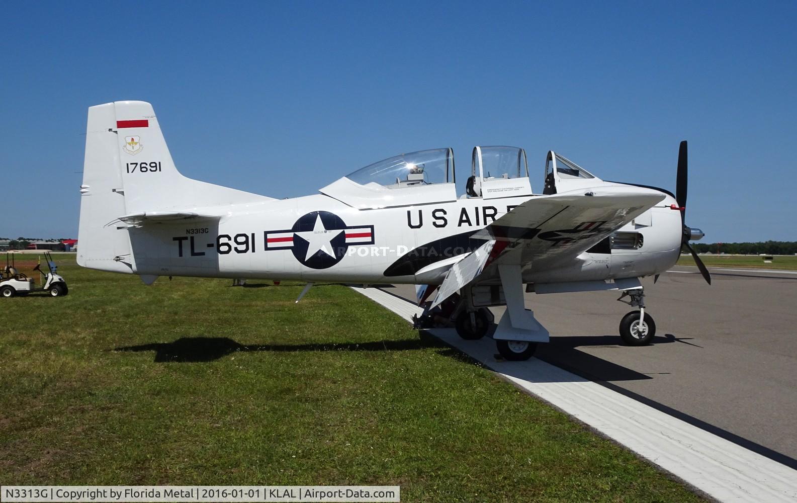 N3313G, 1953 North American T-28A Trojan C/N 174-544, T-28A