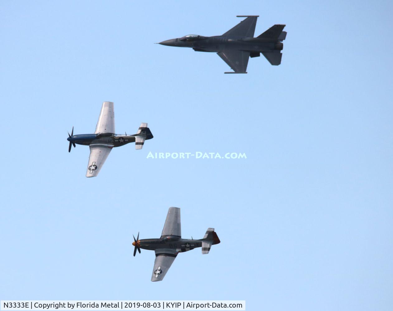 N3333E, 1944 North American/aero Classics P-51D C/N 122-51619, Heritage Flight