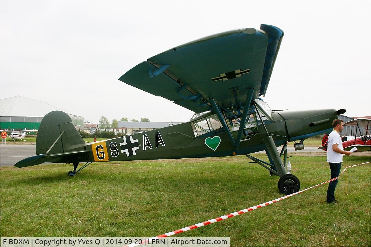 F-BDXM, Morane-Saulnier MS-506L Criquet C/N 635, Morane-Saulnier MS-506L Criquet, Static display, Rennes-St Jacques airport (LFRN-RNS) Air show 2014