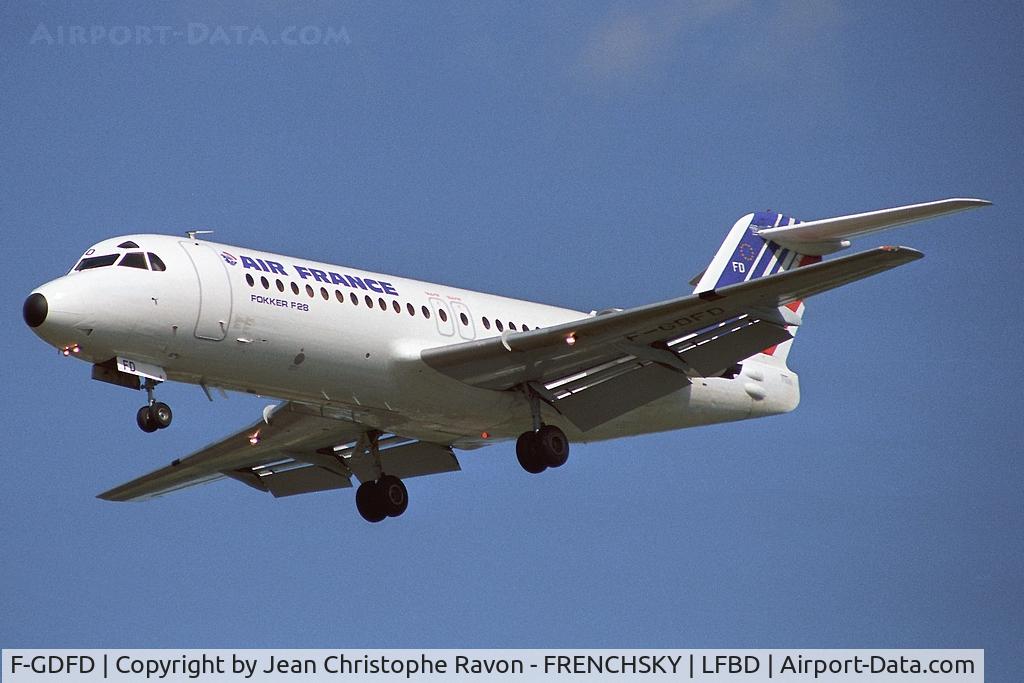 F-GDFD, 1979 Fokker F-28-4000 Fellowship C/N 11135, Stored.