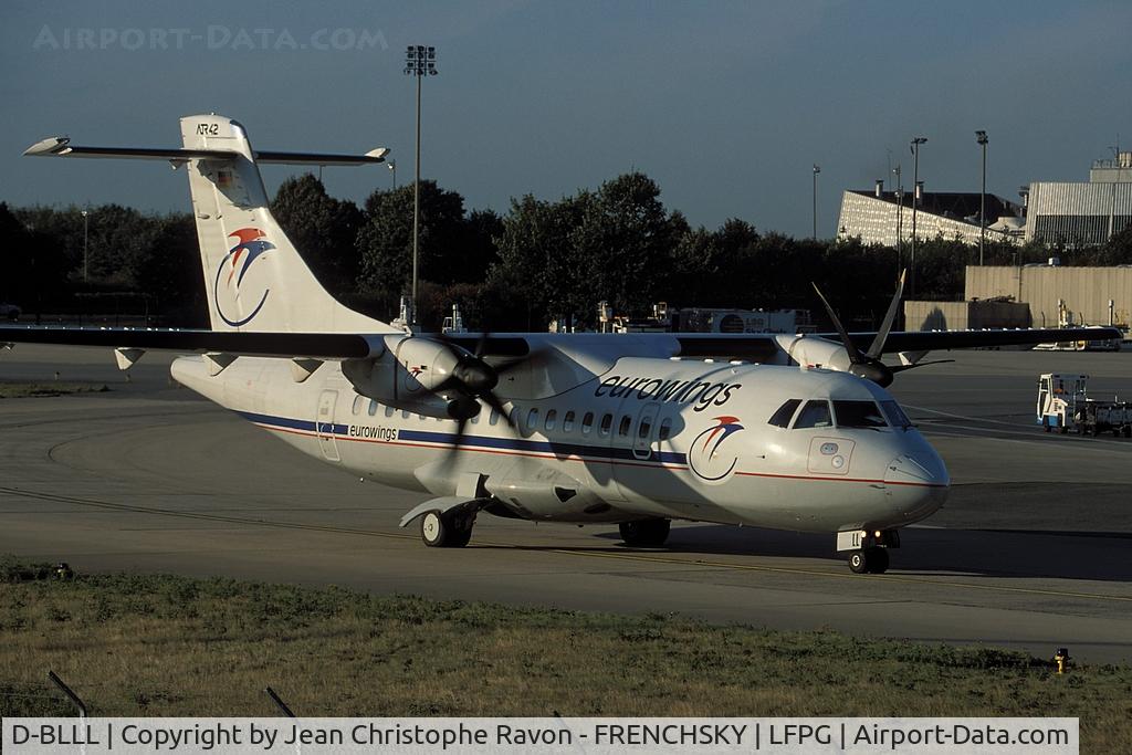 D-BLLL, 1997 ATR 42-500 C/N 549, Eurowings now US Department of Justice N366FM