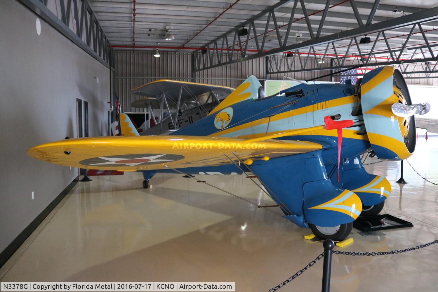 N3378G, 1933 Boeing P-26 Peashooter C/N 33123, P-26 Peashooter