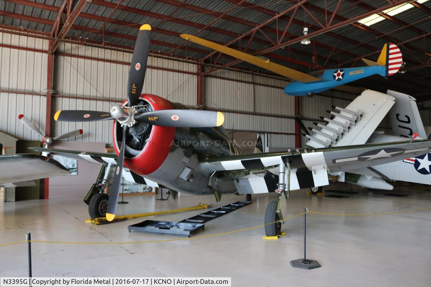N3395G, 1942 Republic P-47G-15-CU Thunderbolt C/N 42-25254, P-47G