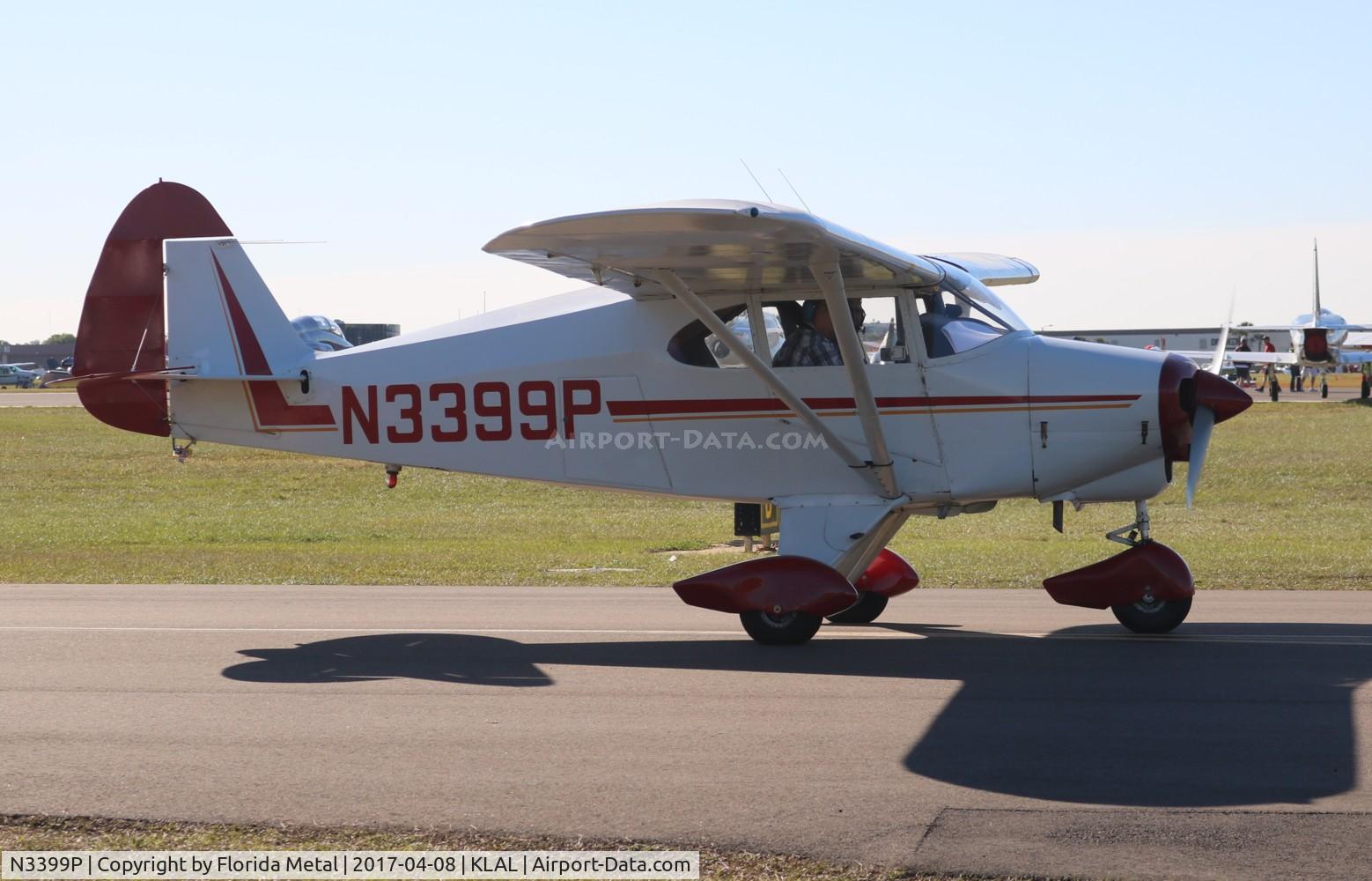 N3399P, 1954 Piper PA-22 C/N 22-2380, PA-22