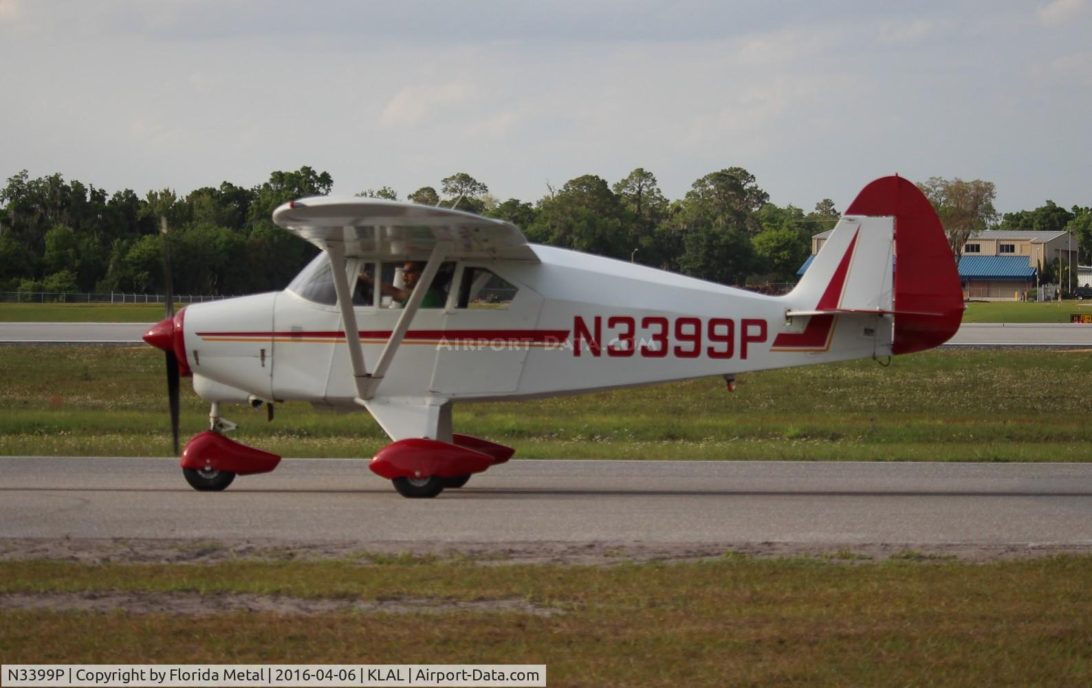 N3399P, 1954 Piper PA-22 C/N 22-2380, PA-22