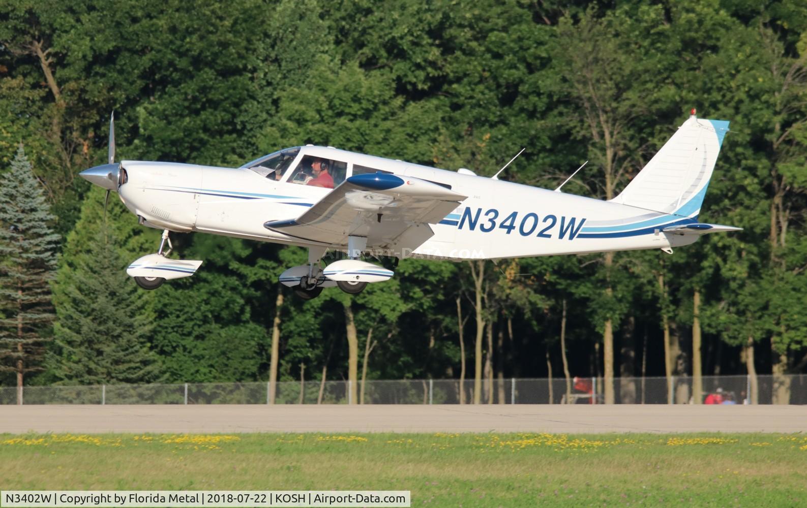 N3402W, 1965 Piper PA-32-260 Cherokee Six C/N 32-262, PA-32-260