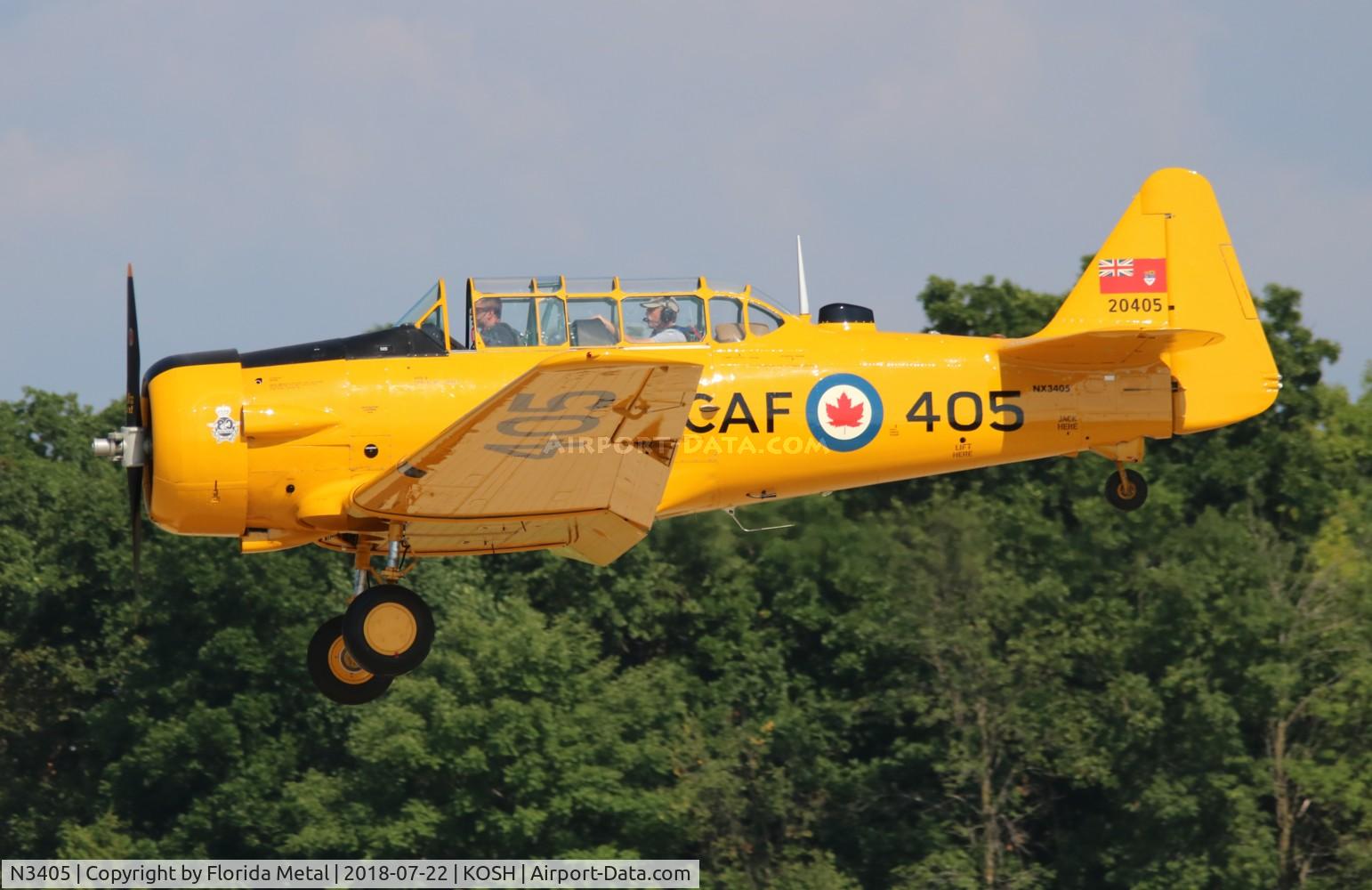 N3405, Canadian Car & Foundry Harvard MK IV C/N CCF4-196, Harvard Mk IV