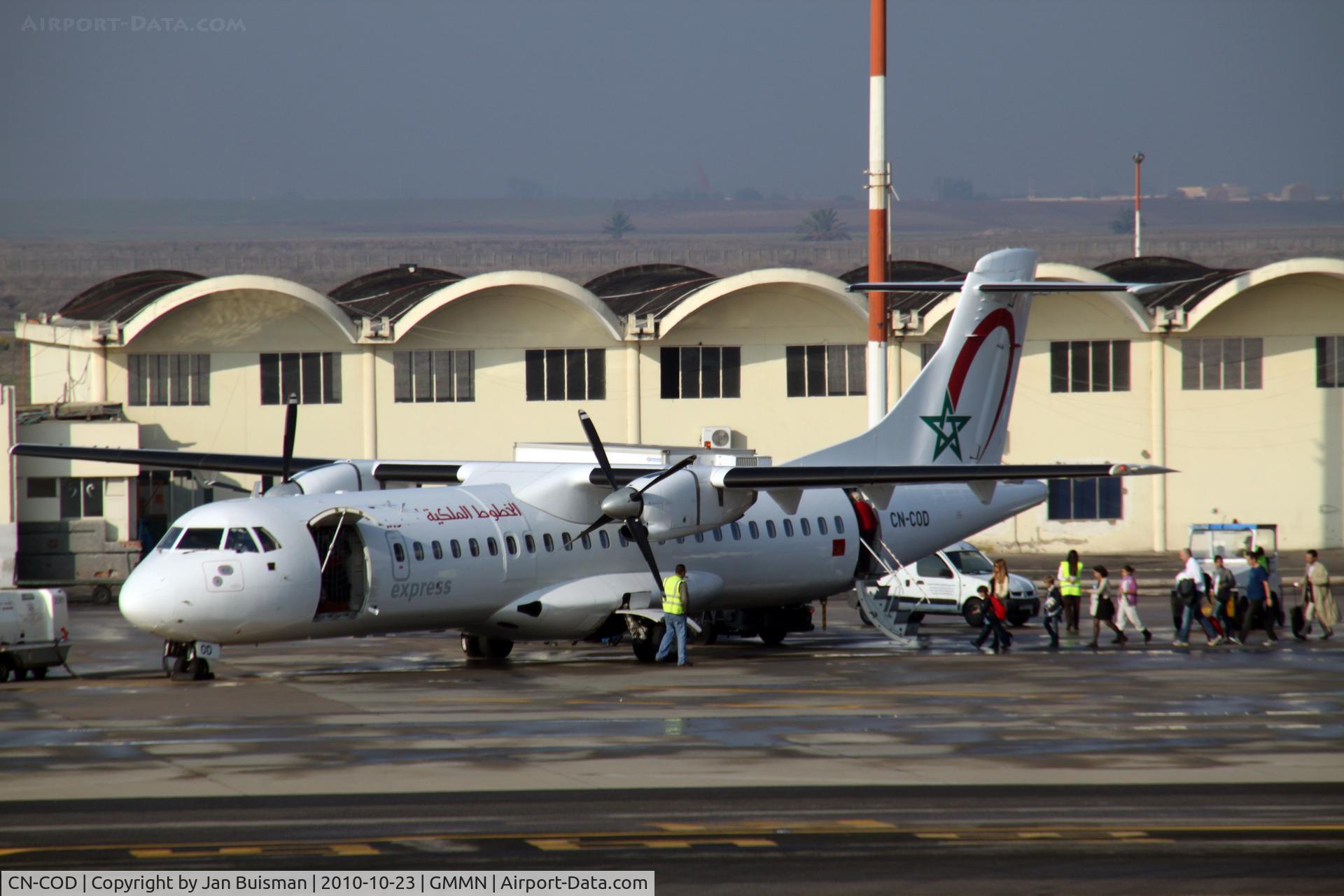 CN-COD, 1996 ATR 72-202 C/N 483, Royal Air Maroc Express