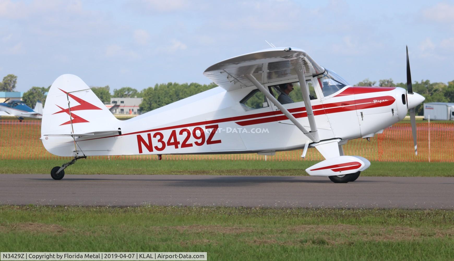N3429Z, 1960 Piper PA-22-150 C/N 22-7343, PA-22