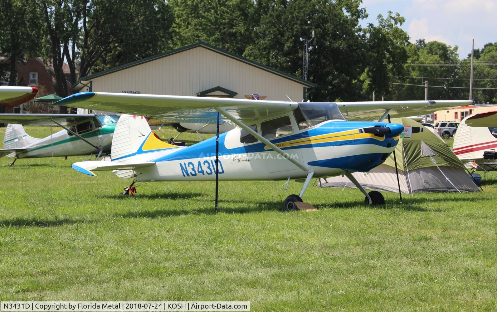 N3431D, 1955 Cessna 170B C/N 26974, Cessna 170B