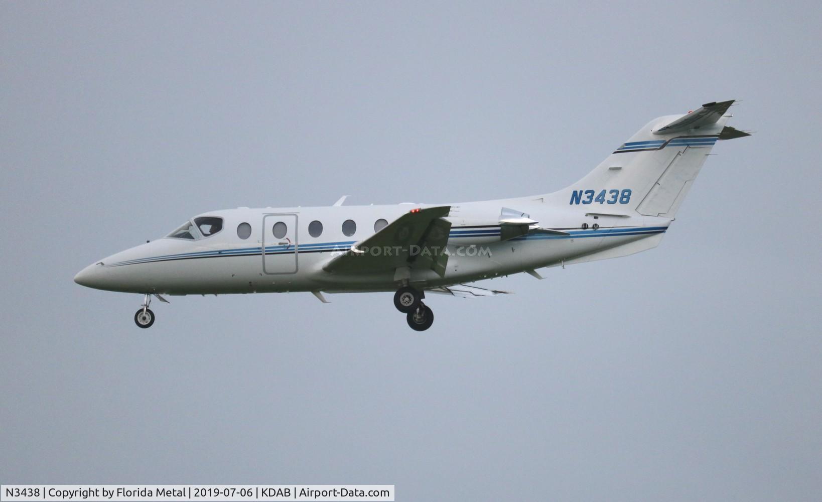 N3438, 2008 Hawker Beechcraft 400A Beechjet C/N RK-569, Beech 400A