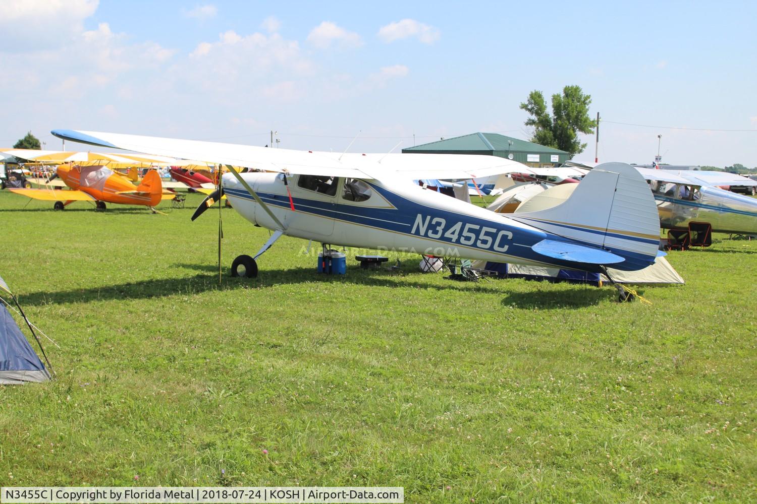 N3455C, 1954 Cessna 170B C/N 26498, Cessna 170B