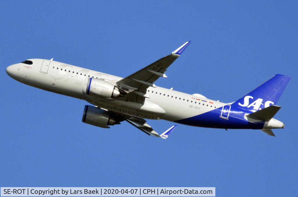 SE-ROT, 2019 Airbus A320-251NEO C/N 9116, Depart from Copenhagen 7 april 2020