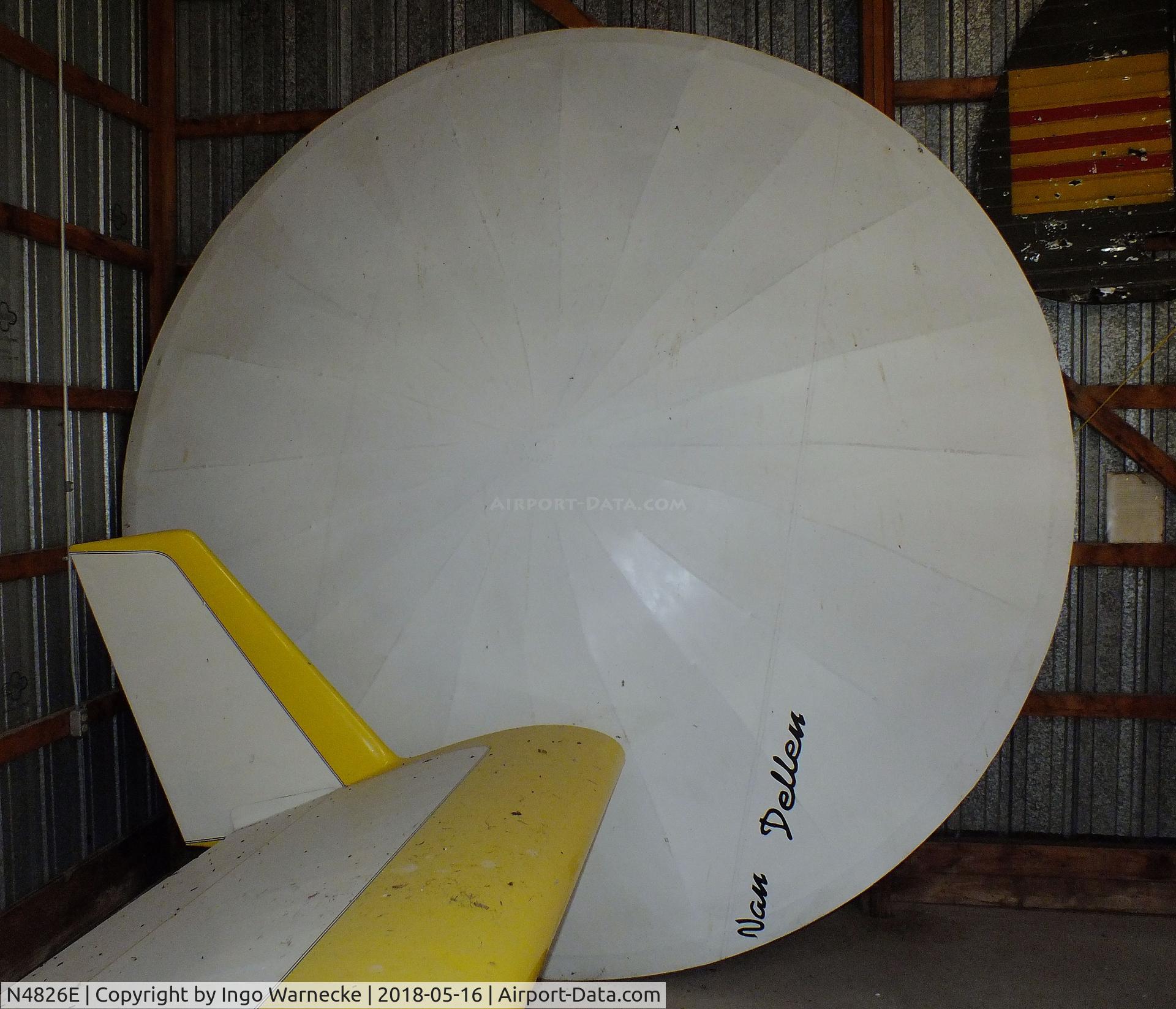 N4826E, 1959 Van Dellen L H2 C/N LH2, Van Dellen LH-2 circular wing aircraft (wing not fitted) at the Airpower Museum at Antique Airfield, Blakesburg/Ottumwa IA