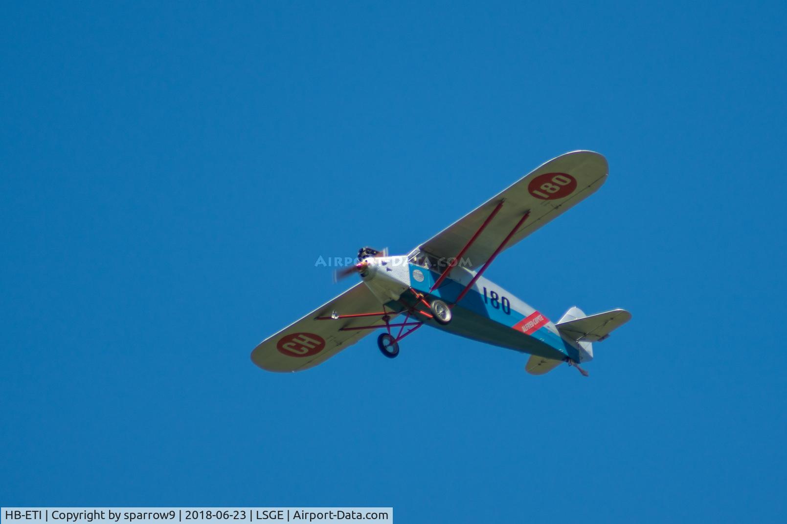 HB-ETI, 1929 Comte AC-4 Gentleman C/N 15, At Rio Ecuvillens