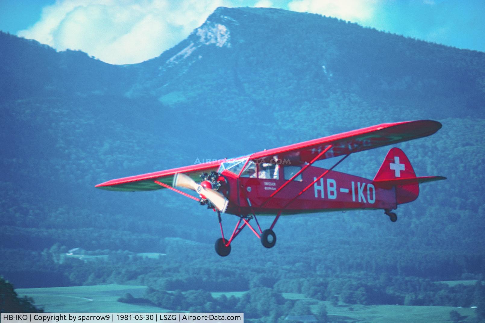 HB-IKO, 1934 Comte AC-4B Gentleman C/N 034, At Grenchen