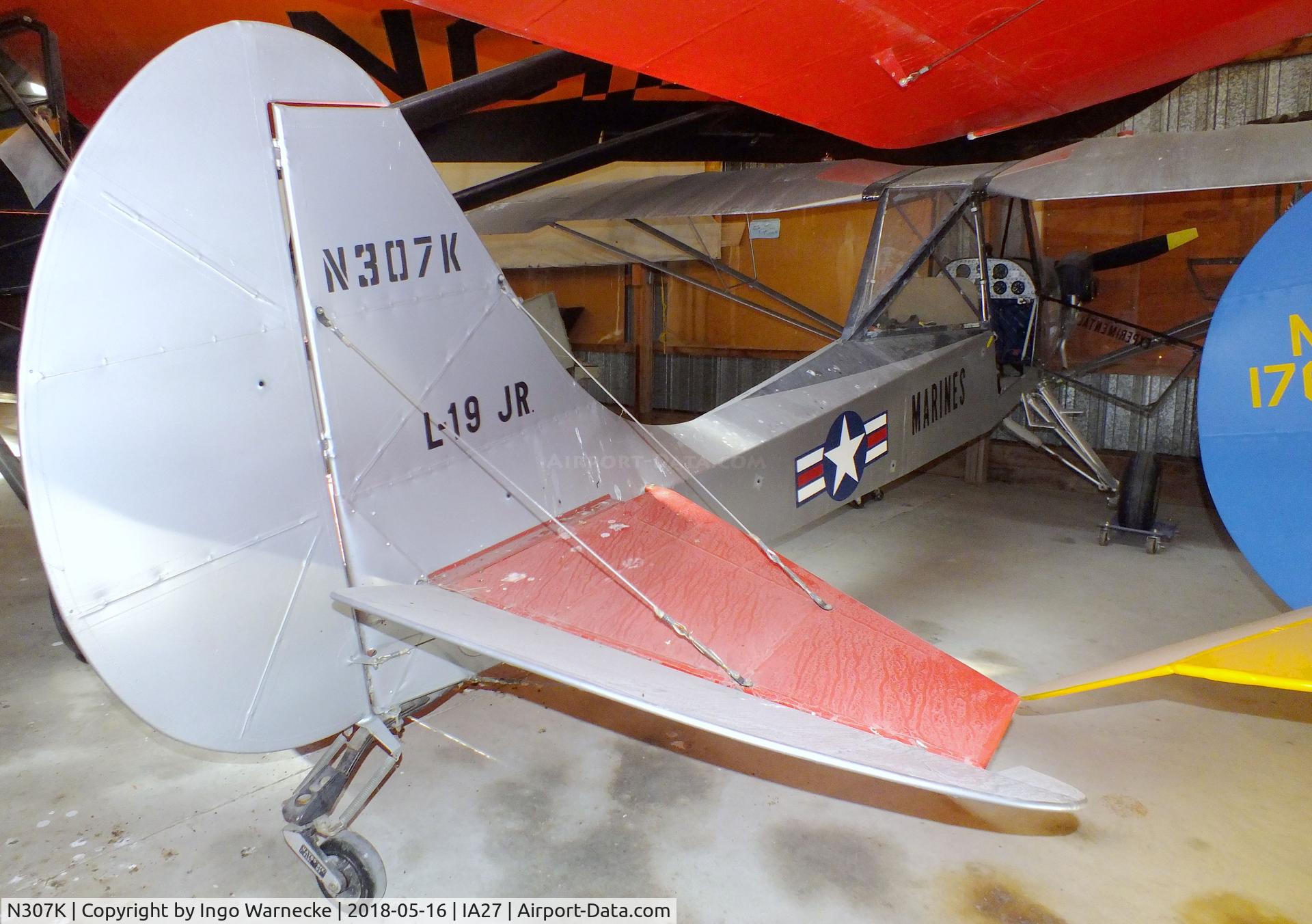 N307K, 1999 Bounsall Super Prospector C/N BSP29NS12, Bounsall (Hill R I/Hill R J Jr.) Super Prospector at the Airpower Museum at Antique Airfield, Blakesburg/Ottumwa IA