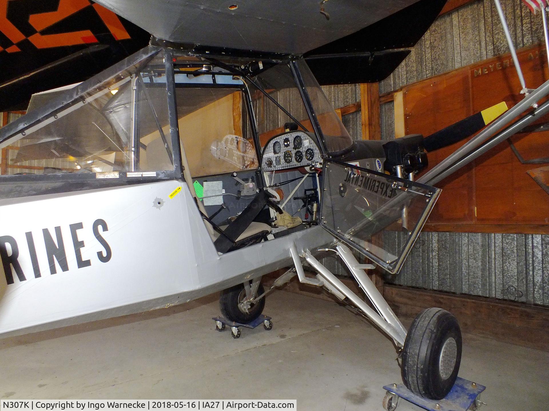 N307K, 1999 Bounsall Super Prospector C/N BSP29NS12, Bounsall (Hill R I/Hill R J Jr.) Super Prospector at the Airpower Museum at Antique Airfield, Blakesburg/Ottumwa IA