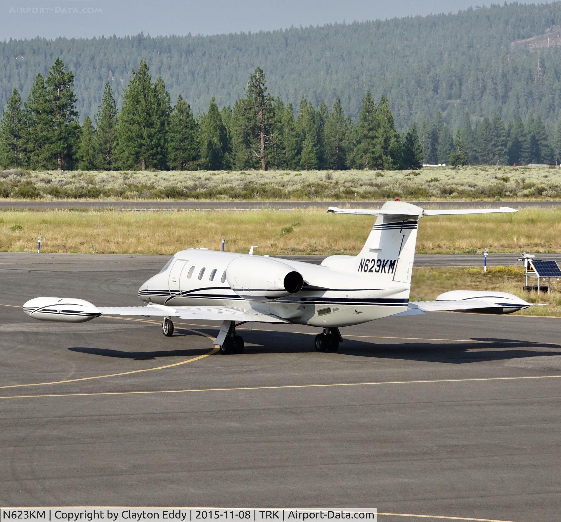 N623KM, 1980 Gates Learjet 35A C/N 307, Truckee Airport California 2015.