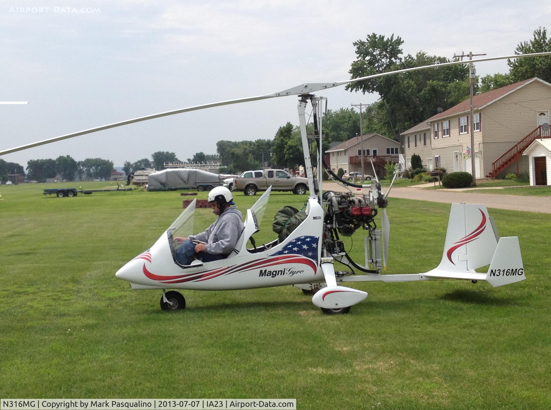 N316MG, 2006 Magni Gyro M-16 Tandem Trainer C/N 16-06-3474, Magni M-16