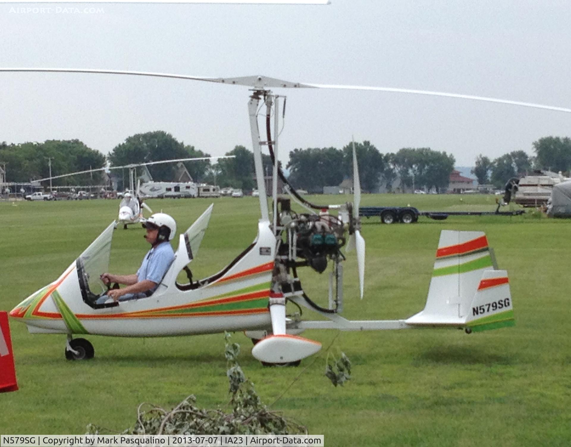 N579SG, Magni Gyro M-16 Tandem Trainer C/N 16-08-4633, Magni M-16