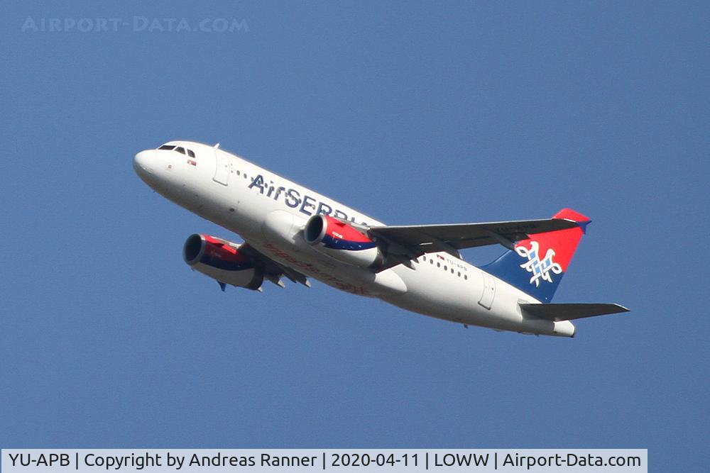 YU-APB, 2004 Airbus A319-132 C/N 2296, Air Serbia A319