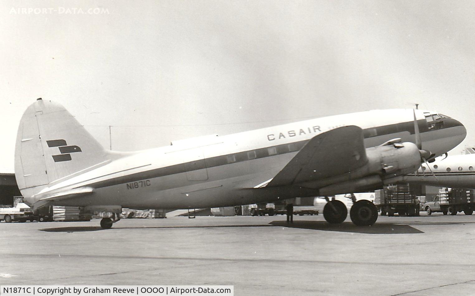 N1871C, 1944 Curtiss C-46F Commando C/N 22469, No information available as picture bought at car boot sale.