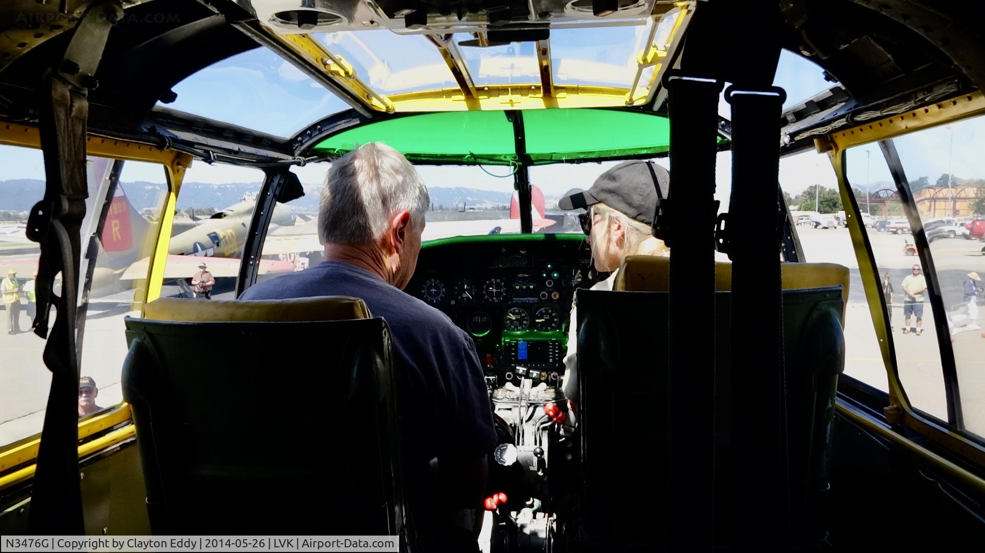 N3476G, 1944 North American B-25J Mitchell C/N 108-33257, Collings Foundation Livermore Airport 2014.