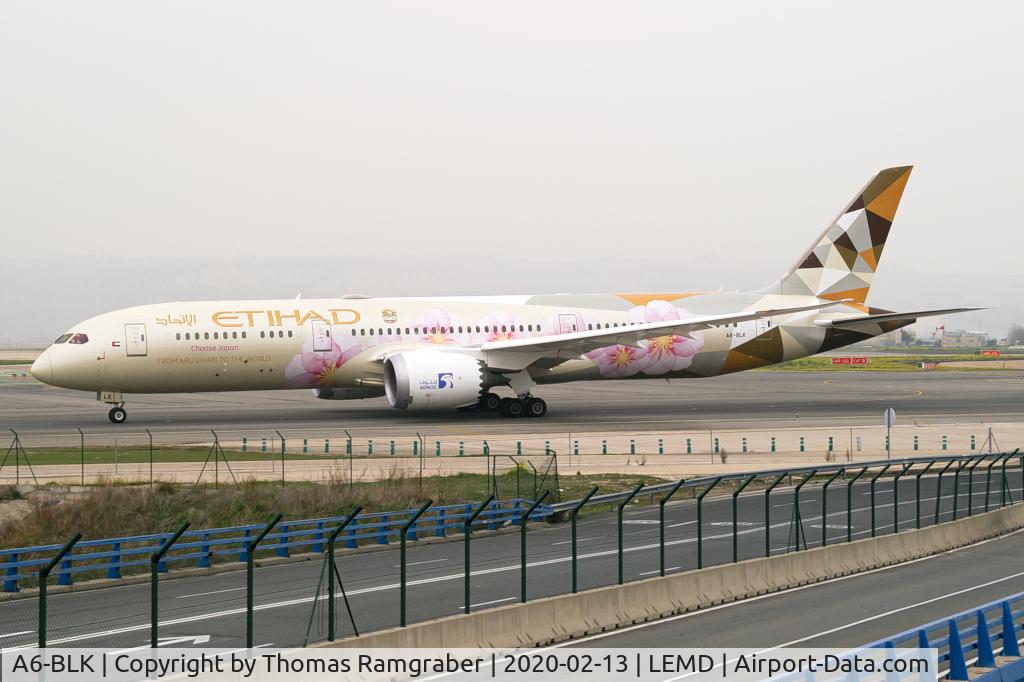 A6-BLK, 2017 Boeing 787-9 Dreamliner C/N 39654, Etihad Airways Boeing 787-9 Dreamliner 