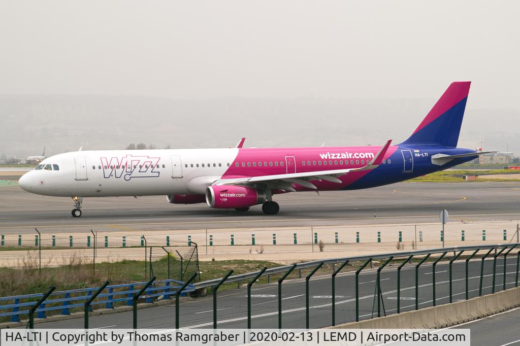 HA-LTI, 2019 Airbus A321-231 C/N 8943, Wizzair Airbus A321