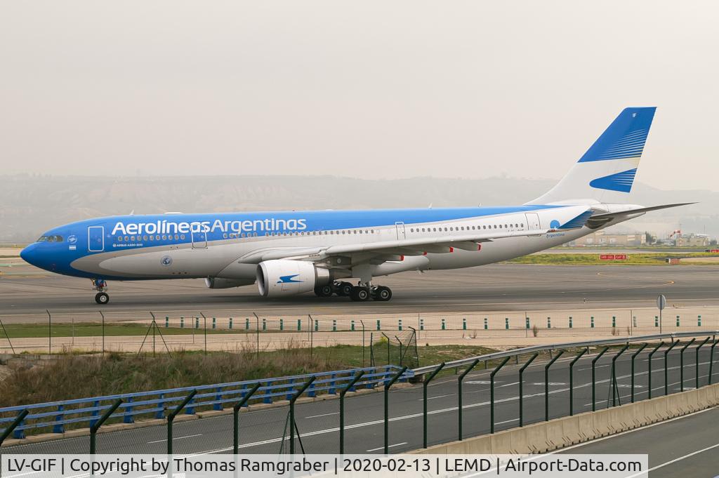 LV-GIF, 2016 Airbus A330-202 C/N 1748, Aerolineas Argentinas Airbus A330-200
