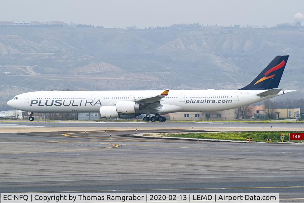 EC-NFQ, 2009 Airbus A340-642X C/N 1040, Plus Ultra Airbus A340-600