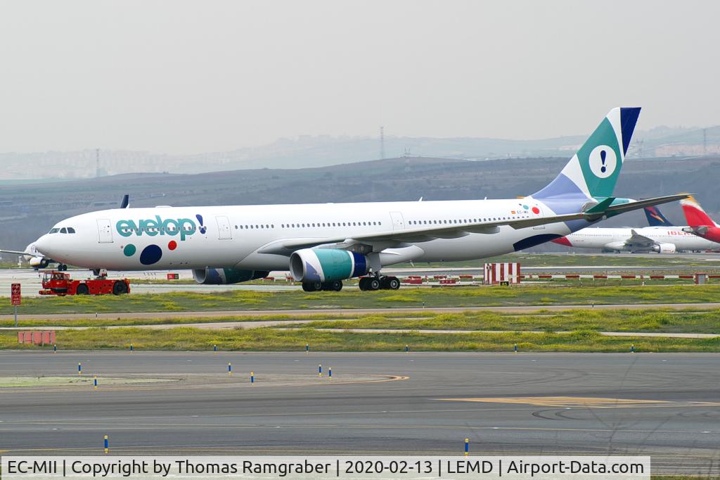 EC-MII, 2015 Airbus A330-343 C/N 1691, Evelop Airbus A330-200
