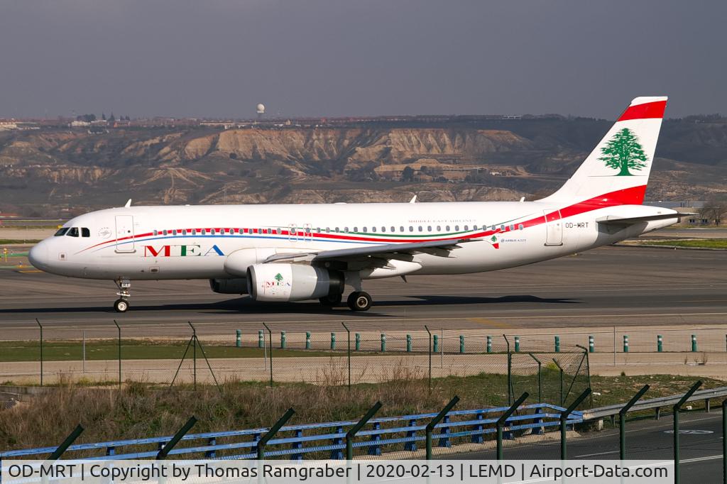 OD-MRT, 2008 Airbus A320-232 C/N 3736, MEA - Middle East Airlines Airbus A320