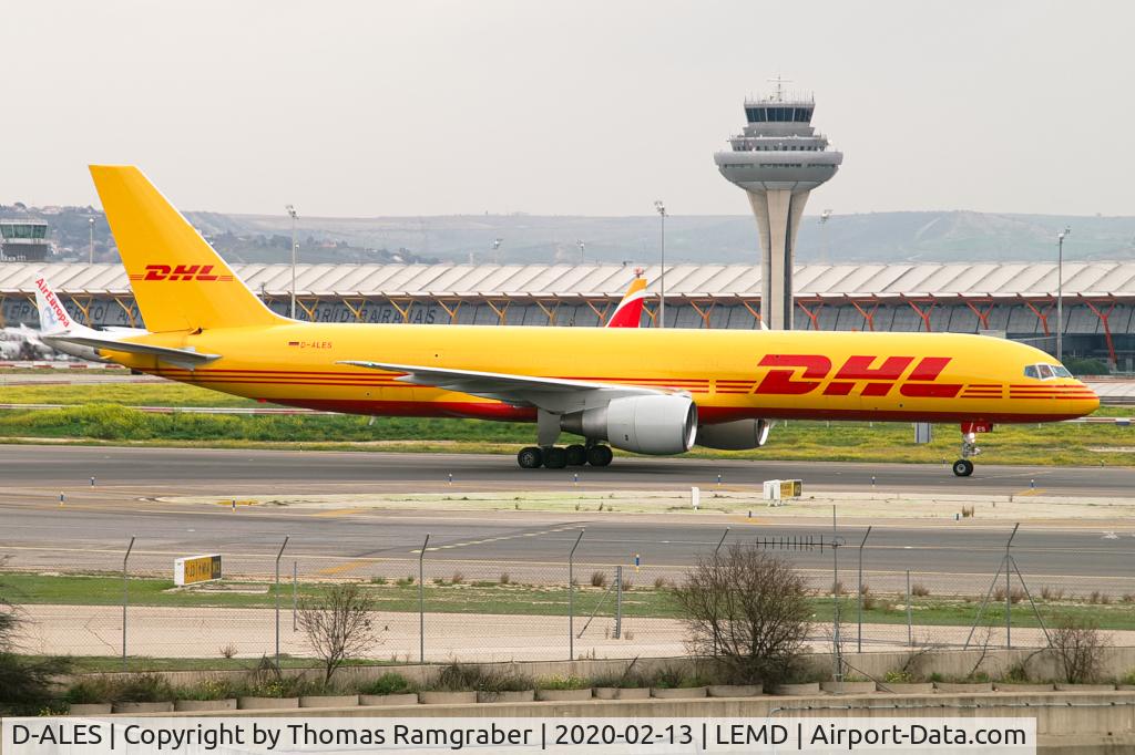 D-ALES, 1998 Boeing 757-2Q8 C/N 29442, DHL Boeing 757-200(F)