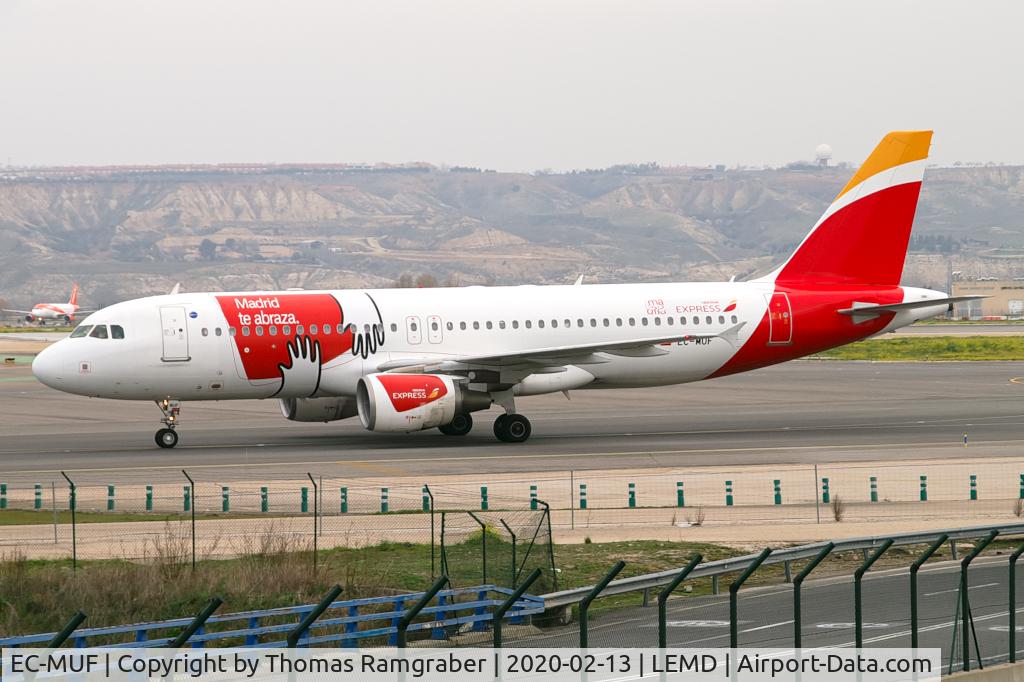EC-MUF, 2007 Airbus A320-214 C/N 3278, Iberia Express Airbus A320