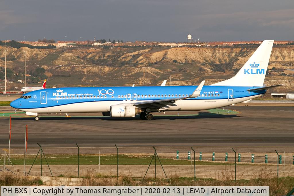 PH-BXS, 2001 Boeing 737-9K2 C/N 29602, KLM - Royal Dutch Airlines Boeing 737-900