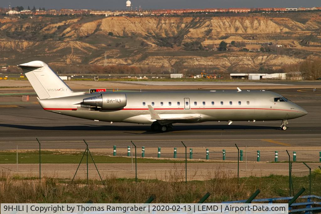 9H-ILI, 2005 Bombardier Challenger 850 (CL-600-2B19) C/N 8048, Vista Jet Bombardier Challenger 850