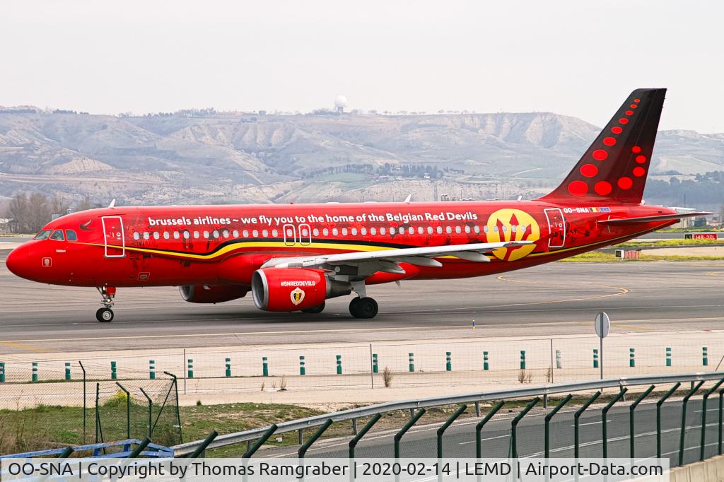 OO-SNA, 2001 Airbus A320-214 C/N 1441, Brussels Airlines Airbus A320