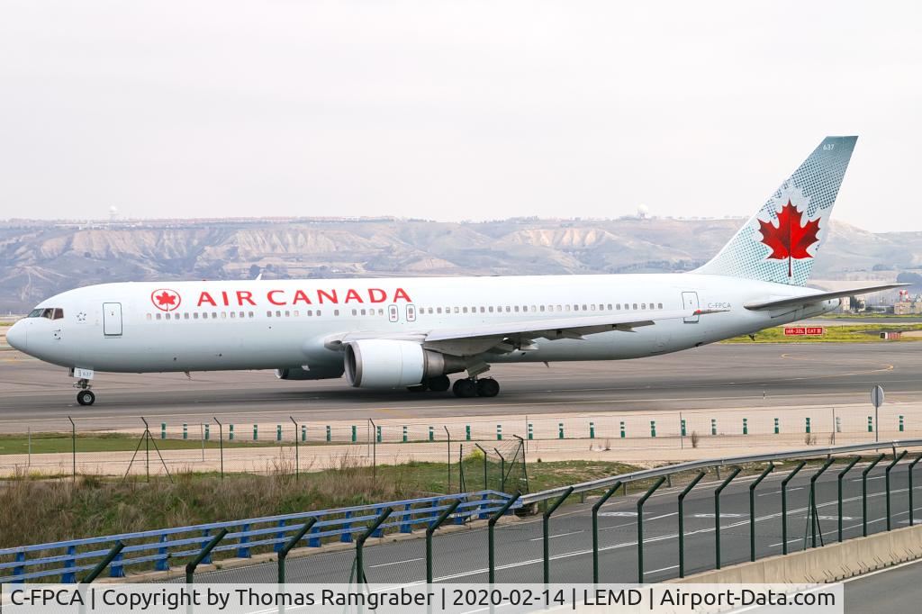 C-FPCA, 1989 Boeing 767-375 C/N 24306, Air Canada Boeing 767-300