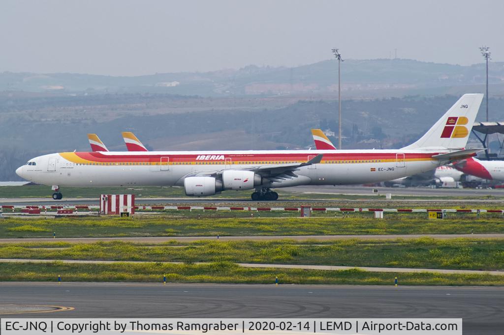 EC-JNQ, 2005 Airbus A340-642 C/N 727, Iberia Airbus A340-600