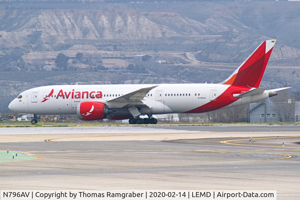 N796AV, 2018 Boeing 787-8 Dreamliner Dreamliner C/N 65315, Avianva Boeing 787-8 Dreamliner