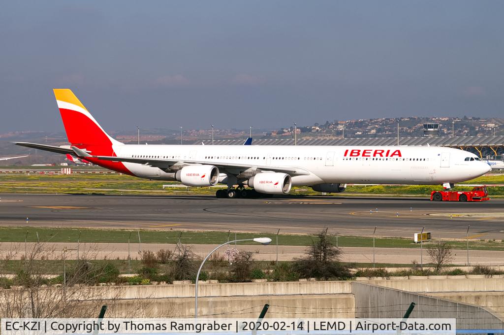 EC-KZI, 2009 Airbus A340-642 C/N 1017, Iberia Airbus A340-600