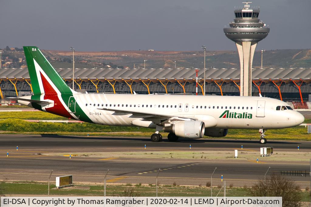 EI-DSA, 2006 Airbus A320-216 C/N 2869, Alitalia Airbus A320