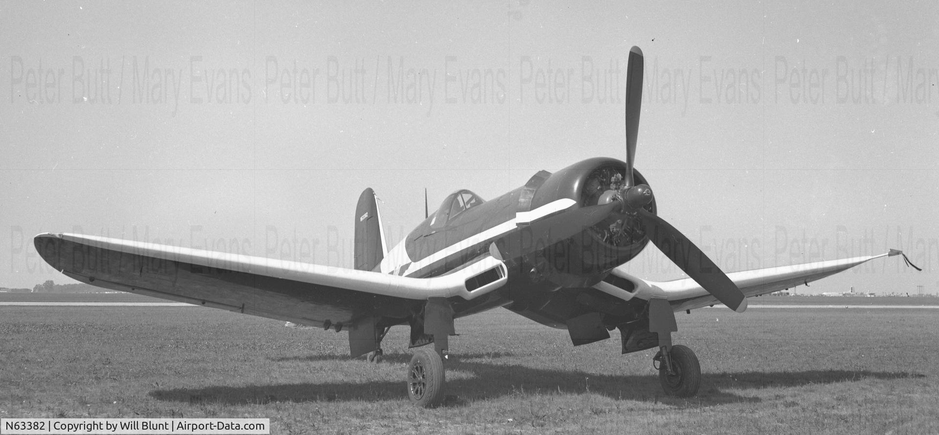 N63382, 1945 Goodyear FG-1D Corsair C/N 2900, 1960s