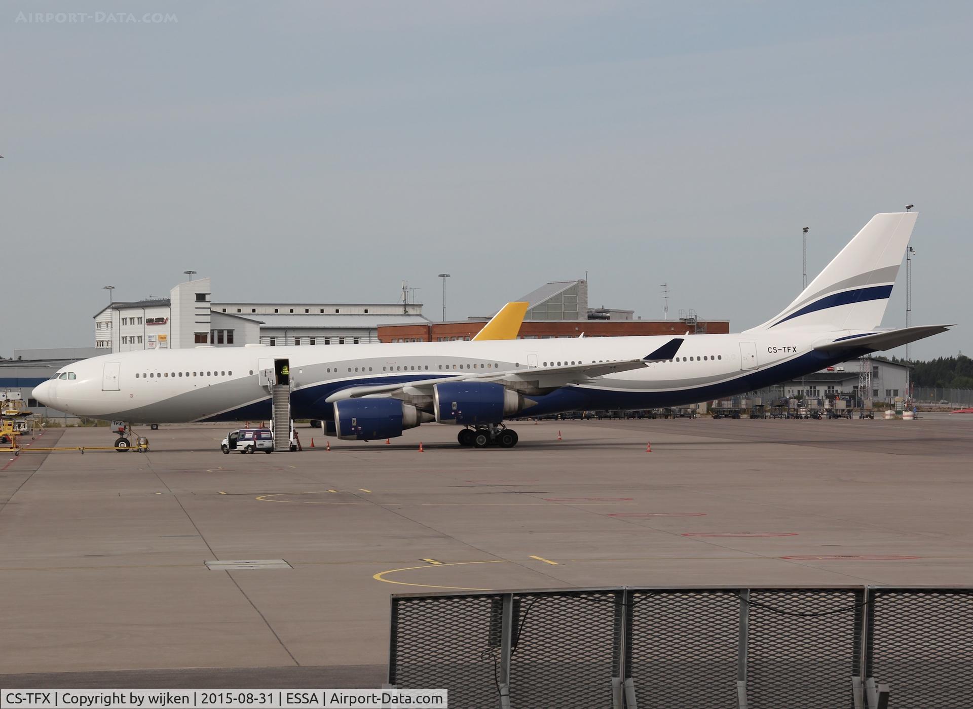 CS-TFX, 2008 Airbus A340-541 C/N 912, Ramp R