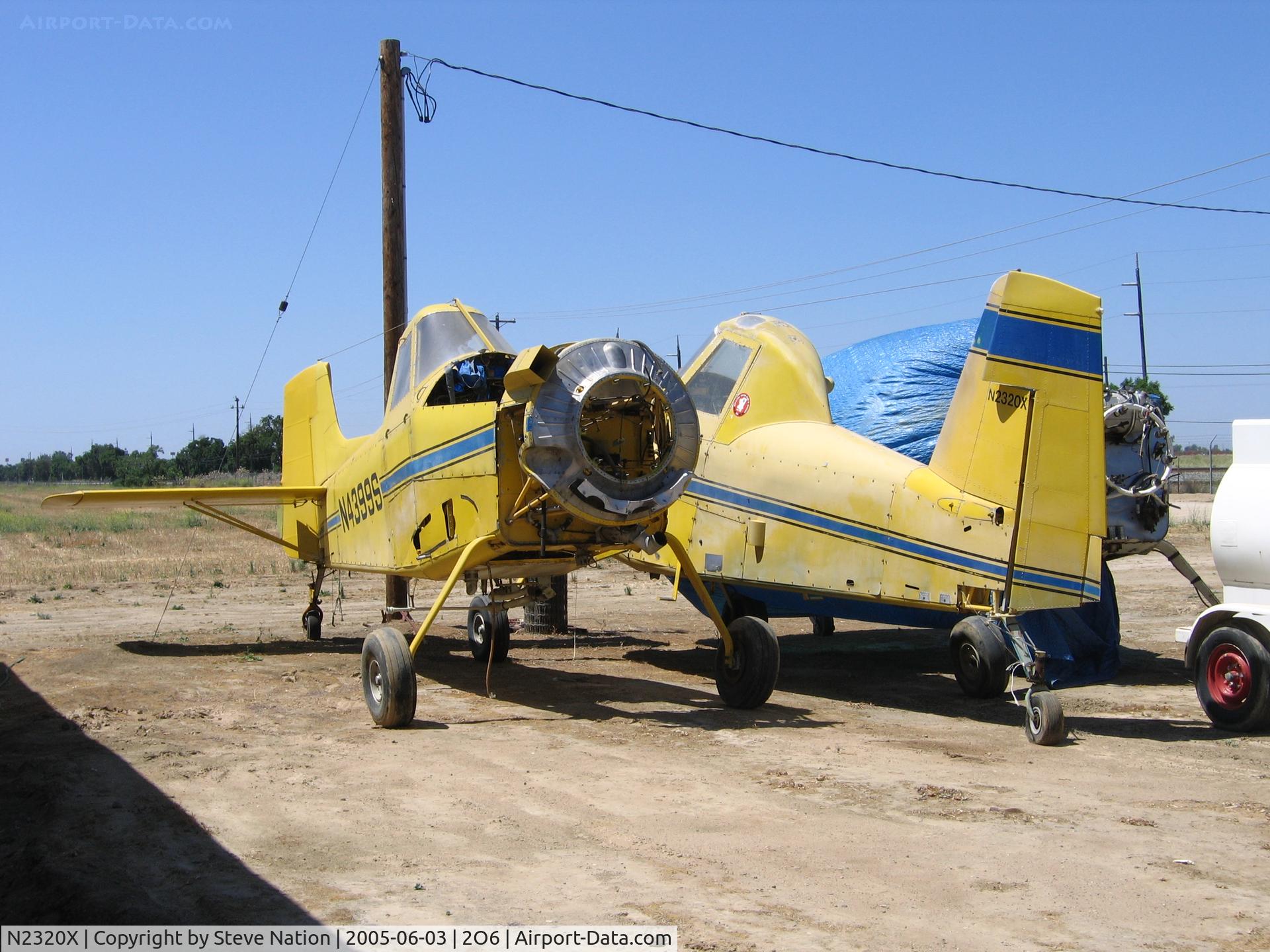 N2320X, 1981 Air Tractor Inc AT-301 C/N 301-0367, Thiel Air Care Air Tractor 1981 AT-301 at Chowchilla, CA